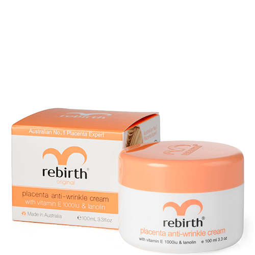 Rebirth,Placenta Anti-Wrinkle Cream,Day Cream,ครีมรกแกะ,ออสเตรเลีย,Rebirth Placenta Anti-Wrinkle Cream