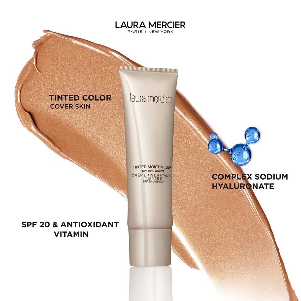 Laura Mercier Tinted moisturizer SPF20 UVB/UVA #4C1 Almond,รองพื้น Laura Mercier,ลอร่าเมอซิเออ, ลอร่าเมอซิเออ รองพื้น, ลอร่าเมอซิเออ รีวิว