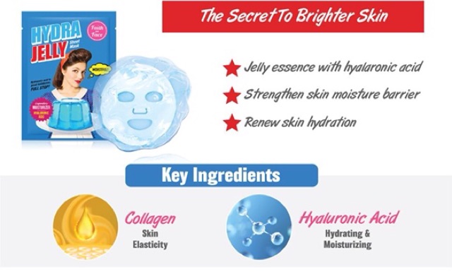 Faith in Face Hydra Jelly Sheet Mask,Mask,มาส์ก,มาส์กเจล,มาส์กแผ่น,มาส์กหน้า