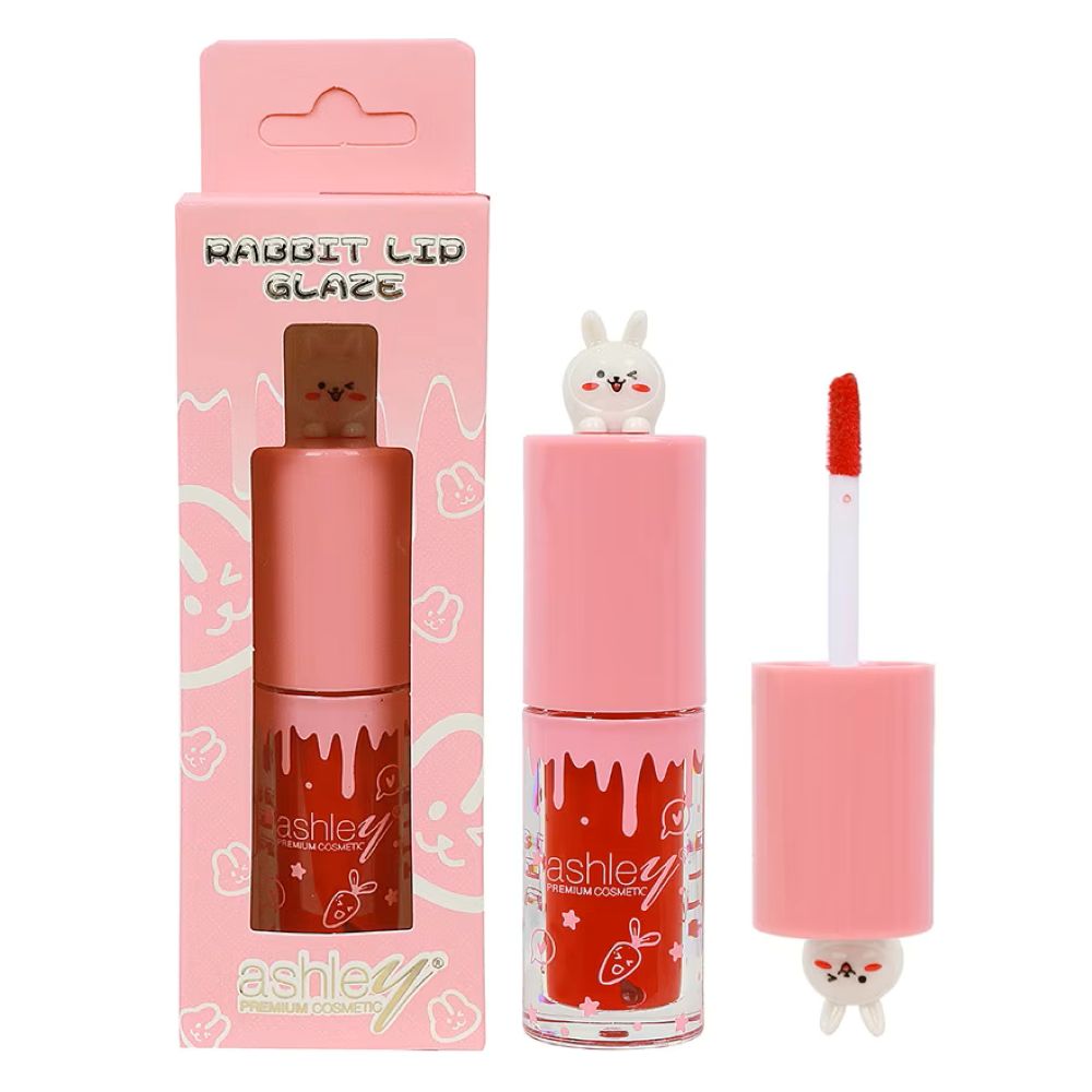 A 431 ASHLEY RABBIT LIP GLAZE No.01 4.5ml , ASHLEY ราคา , ASHLEYรีวิว , ลิปกระต่าย , ASHLEY RABBIT LIP GLAZE ราคา , ASHLEY RABBIT LIP GLAZEรีวิว
