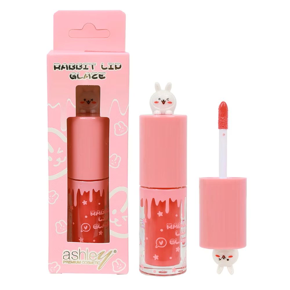 A 431 ASHLEY RABBIT LIP GLAZE No.02 4.5ml , ASHLEY ราคา , ASHLEYรีวิว , ลิปกระต่าย , ASHLEY RABBIT LIP GLAZE ราคา , ASHLEY RABBIT LIP GLAZEรีวิว
